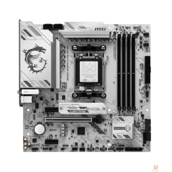 Материнская плата Материнская плата MSI B850M GAMING PLUS WIFI6E SocketAM5 AMD B850 4xDDR5 mATX AC`97 8ch(7.1) 2.5Gg RAID+HDMI+DP-1