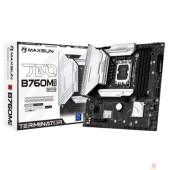 Материнская плата MAXSUN MS-Terminator B760M D4 WIFI6E V2 (Socket 1700, mATX, 4*DDR4(128b), DP/HDMI, 4*SATA3, 3*M.2, 1xPCI-E x16 /1xPCI-E x4, 6*USB 2.0, 2*USB 3.2 GEN2, LAN 1*2.5G,  Bluetooth,  Wi-Fi 802.11ax, RTL)