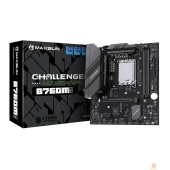 Материнская плата MAXSUN MS-Challenger B760M D4 WIFI (Socket 1700, mATX, 2*DDR4(64b), DP/HDMI, 3*SATA3, 2*M.2, 1xPCI-E x16 /1xPCI-E x1, 2*USB 2.0, 4*USB 3.2 GEN1, LAN 1*1G,  Bluetooth 5.2, Wi-Fi 802.11ax, RTL)
