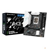 Материнская плата MAXSUN MS-B760M GAMING WIFI ACE D4 (Socket 1700, mATX, 2*DDR4(64b), VGA/HDMI, 3*SATA3, 2*M.2, 1xPCI-E x16 /1xPCI-E x4, 2*USB 2.0, 4*USB 3.2 GEN2, LAN 1*1G,  Bluetooth,  Wi-Fi 802.11ax, RTL)