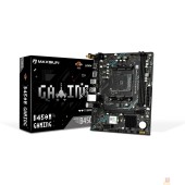 Материнская плата MAXSUN MS-B450M GAMING WIFI (Socket  AM4, mATX, 2*DDR4 (64Gb), DP/HDMI, 2*SATA3, 1*M.2, 1*PCIEx16/1*PCIEx1, 2*USB2.0, 4*USB 3.2 Gen1, LAN 1*1G, Wi-Fi 802.11ac, RTL)