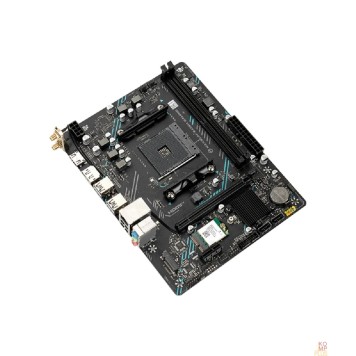 Материнская плата MAXSUN MS-B450M GAMING WIFI (Socket  AM4, mATX, 2*DDR4 (64Gb), DP/HDMI, 2*SATA3, 1*M.2, 1*PCIEx16/1*PCIEx1, 2*USB2.0, 4*USB 3.2 Gen1, LAN 1*1G, Wi-Fi 802.11ac, RTL)-2