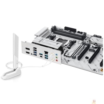 Материнская плата ASUS B650E MAX GAMING WIFI W (SocketAM5, ATX, 4xDDR5(256GB), DP/HDMI, 1xPCIe 5.0x16/1xPCIe 4.0x16, 2xPCIe 3.0x16, 1xLAN (2.5GbE), Wi-Fi, BT, 4xSATA 6Gb/s, 3xM.2, 1xType-C, 5xUSB 3.2, 2xUSB 2.0)-2