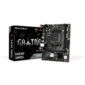 Материнская плата MAXSUN MS-B450M GAMING WIFI (Socket  AM4, mATX, 2*DDR4 (64Gb), DP/HDMI, 2*SATA3, 1*M.2, 1*PCIEx16/1*PCIEx1, 2*USB2.0, 4*USB 3.2 Gen1, LAN 1*1G, Wi-Fi 802.11ac, RTL)