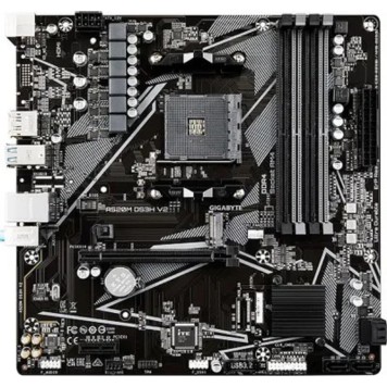 Материнская плата Gigabyte A520M DS3H V2 SocketAM4, AMD A520, mATX, Ret