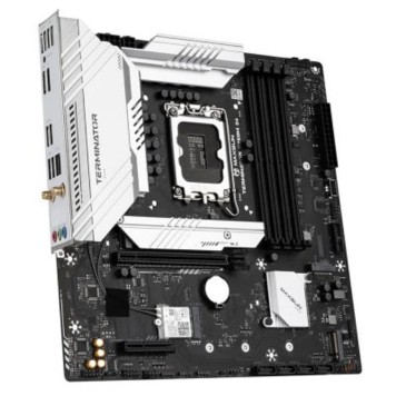 Материнская плата MAXSUN MS-Terminator B760M D4 WIFI6E V2 (Socket 1700, mATX, 4*DDR4(128b), DP/HDMI, 4*SATA3, 3*M.2, 1xPCI-E x16 /1xPCI-E x4, 6*USB 2.0, 2*USB 3.2 GEN2, LAN 1*2.5G,  Bluetooth,  Wi-Fi 802.11ax, RTL)-1