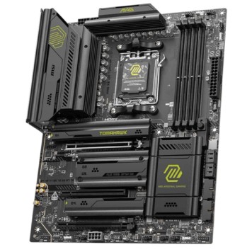 Материнская плата MSI MAG X870E TOMAHAWK WIFI X870, AM5, 4*DDR5, 3*PCIEx16, 4*M.2, 4*TypeC, 2*USB3.2Gen2, 7*USB3.2Gen1, 8*USB2.0, 4*SATA3.0, 5G, Type-C DP, HDMI, ATX RTL-1