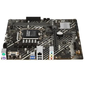 Материнская плата ASUS PRIME H610M-E D4-CSM (Socket 1700, mATX, 2xDDR4(64GB),  VGA/HDMI/DP, 1xPCIe 4.0x16/1xPCIe 3.0, 1xLAN, 4xSATA 6Gb/s, 2xM.2, 2xUSB 3.2, 2xUSB 2.0, 2xPS/2)-1