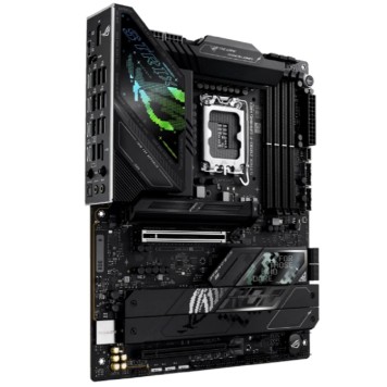 Материнская плата ASUS ROG STRIX Z890-F GAMING WIFI  (Socket 1851,ATX, 4xDDR5(192GB), 1xPCIe 5.0x16/1xPCIe 4.0x16/1xLAN (2.5GbE), Wi-Fi, BT, 4xSATA 6Gb/s, 5xM.2, 2xThunderbolt 4 (USB-C), 2xType-C, 10xUSB 3.2, ATX)-1