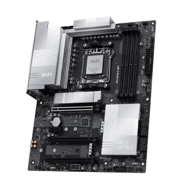 Материнская плата MSI PRO X870E-P WIFI X870E, AM5, 4*DDR5, 3*PCIEx16, 1*PCIEx1, 3*M.2, 2*TypeC, 2*USB3.2Gen2, 6*USB3.2Gen1, 10*USB2.0, 4*SATA3.0, 5G, Type-C(DP), HDMI, ATX RTL-2