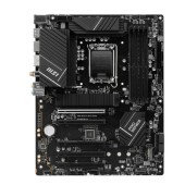 Материнская плата MSI PRO B760-P WIFI DDR4 B760, LGA1700, 4DDR4, 5PCI-Ex16, 3M.2, 4SATA3.0, 3USB3.2 Gen2, 3USB3.2 , Gen1