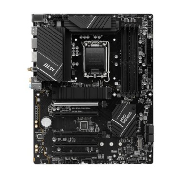 Материнская плата MSI PRO B760-P WIFI DDR4 B760, LGA1700, 4DDR4, 5PCI-Ex16, 3M.2, 4SATA3.0, 3USB3.2 Gen2, 3USB3.2 , Gen1