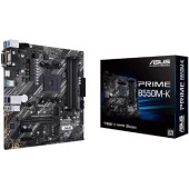 Материнская плата ASUS PRIME B550M-K (Socket AM4, mATX, 4xDDR4(128GB), VGA/DVI/HDMI, 1xPCIe 4.0x16/2xPCIe 3.0, 1xLAN, 4xSATA 6Gb/s, 2xM.2, 6xUSB 3.2, 1xPS/2)