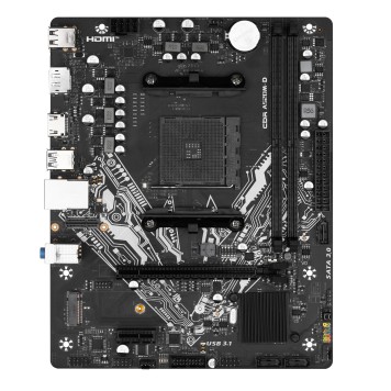 Материнская плата CBR A520M-D (Chipset A520, Socket AM4, 2*DDR4, DP+HDMI,1*PCIEx16,1*PCIEx1,1*M.2 NVME,3*SATA3,4*USB 3.0+6*USB 2.0,LAN 1Gb)