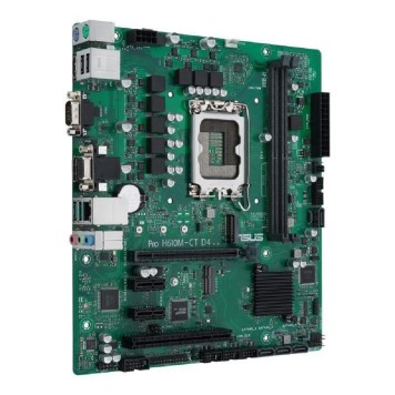 Материнская плата ASUS PRO H610M-C D4-CSM (Socket 1700, mATX, 2xDDR4(64GB), VGA/DP/HDM I2.1 , 1 x PCIe 4.0 x16, 4 x SATA 6Gb/s, 1 x M.2 , 2xUSB 3.2, 2xUSB 2.0, 1xCOM port)-1