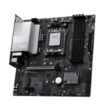 Материнская плата MSI PRO B840M-P WIFI6E SocketAM5 AMD B840 4xDDR5 ATX AC`97 8ch(7.1) 2.5Gg RAID+HDMI-2