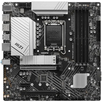 Материнская плата MSI PRO B760M-A DDR4 II LGA 1700, Intel B760, mATX Ret