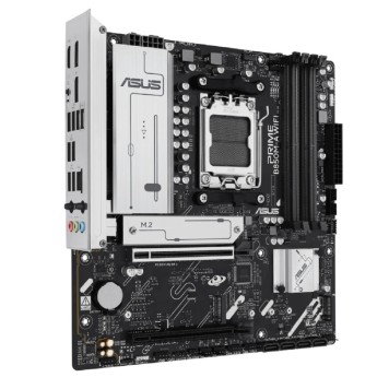 Материнская плата ASUS PRIME B850M-A WIFI (Socket AM5, mATX, 4xDDR5(256GB), 2*DP/HDMI, 1xPCIe 5.0x16/1xPCIe 4.0x16, 1xLAN (2.5GbE), Wi-Fi 6E, BT, 4xSATA 6Gb/s, 3xM.2, 4xUSB 3.1, 4xUSB 2.0)-1
