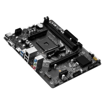 Материнская плата CBR A520M-K Socket AM4, 2*DDR4, mATX, VGA+HDMI, 1*PCIEx16/1*PCIEx1/1*M.2(NVME & SATA), 4*SATA3, 4*USB2+2*USB3, Glan
