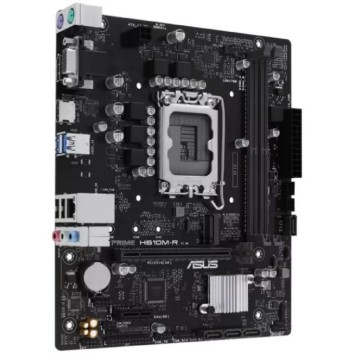 Материнская плата ASUS PRIME H610M-R-SI (Socket 1700, mATX, 2xDDR5(96GB), DP/VGA/HDMI, 1xPCIe 4.0x16/1xPCIe 3.0, 1xLAN, 4xSATA 6Gb/s, 1xM.2, 2xUSB 3.2, 2xUSB 2.0, 2xPS/2)-1