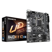 Материнская плата Gigabyte H410M H (2.0) LGA1200,Q470E,2xDDR4,1*PCI-Ex16, 2*PCI-Ex1, M.2, TypeC, 3*USB3.2Gen1, 6*USB2.0, 4*SATA3.0, 1G, VGA, HDMI mATX RTL