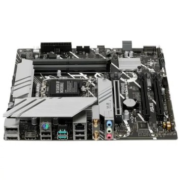 Материнская плата ASUS PRIME B760M-A WIFI (Socket 1700, mATX, 4xDDR5(128GB), 2xHDMI 2.1/DP, 3xPCIe 4.0x16, 1xLAN (2.5GbE), Wi-Fi, BT, 4xSATA 6Gb/s, 2xM.2, 2xUSB 3.2, 4xUSB 2.0, 1xPS/2)(90MB1EL0-M1EAY0)-1
