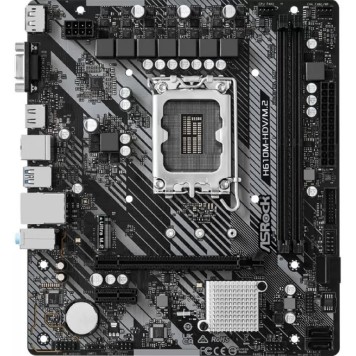 Материнская плата ASROCK H610M-HDV/M.2 R2.0, LGA 1700, Intel H610, mATX, Ret-1