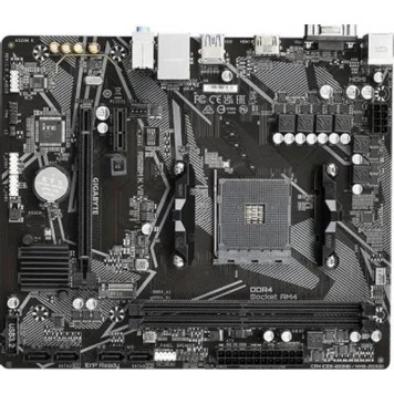 Материнская плата Gigabyte A520M K V2 RTL Soc-AM4, AMD A520, 2xDDR4, mATX AC`97 8ch(7.1) GbLAN RAID+VGA+HDMI-1