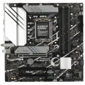 Материнская плата ASUS PRIME B760M-A WIFI (Socket 1700, mATX, 4xDDR5(128GB), 2xHDMI 2.1/DP, 3xPCIe 4.0x16, 1xLAN (2.5GbE), Wi-Fi, BT, 4xSATA 6Gb/s, 2xM.2, 2xUSB 3.2, 4xUSB 2.0, 1xPS/2)(90MB1EL0-M1EAY0)