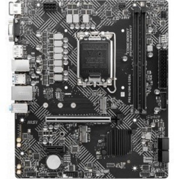 Материнская плата MSI PRO H610M-G DDR4 Intel H610 LGA1700 2xDDR4-3200 1xPCIex16 4xSATA 1xM.2 HDMI VGA DP / mATX