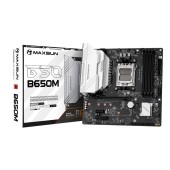 Материнская плата MAXSUN MS-Terminator B650M (Socket AM5, mATX, 4*DDR5(192Gb), DP/HDMI, 4*SATA3, 2*M.2, 1*PCIEx16/1*PCIEx4/1*PCIEx1, 2*USB 2.0, 4*USB 3.2, LAN 1*2.5G, RTL)