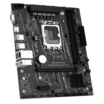 Материнская плата MAXSUN MS-Challenger H610M-D (Socket 1700, mATX, 2*DDR4, VGA/HDMI, 3*SATA3, 1*M.2, 1*PCIEx16/1*PCIEx1, 4*USB 2.0, 2*USB 3.2 Gen1, LAN 1*1G, RTL)-2