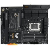 Материнская плата ASUS TUF GAMING B760-PLUS WIFI (Socket 1700, ATX, 4xDDR5(192GB), DP/HDMI, 1xPCIe 5.0x16/1xPCIe 3.0x16/2xPCIe 3.0, 1xLAN (2.5GbE), Wi-Fi, BT, 4xSATA 6Gb/s, 3xM.2, 1xType-C, 4xUSB 3.2, 1xUSB 2.0)