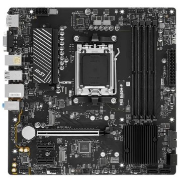 Материнская плата MSI PRO B650M-P SocketAM5, AMD B650, mATX