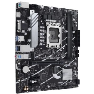 Материнская плата ASUS PRIME B760M-K D4 (Socket 1700, mATX, 2xDDR4(64GB), VGA/HDMI 2.1, 1xPCIe 4.0x16/2xPCIe 4.0, 1xLAN (2.5GbE), 4xSATA 6Gb/s, 2xM.2, 4xUSB 3.2, 2xUSB 2.0, 1xPS/2)-1