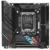 Материнская плата ASUS ROG STRIX B760-I GAMING WIFI  (Socket 1700, mini ITX, 2xDDR5(96GB), DP/HDMI, 1xPCIe 5.0x16, 1xLAN (2.5GbE), Wi-Fi, 4xSATA 6Gb/s, 2xM.2, 2xType-C, 3xUSB 3.2, 3xUSB 2.0)