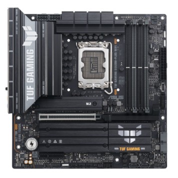 Материнская плата ASUS TUF GAMING B860M-PLUS WIFI (Socket 1851, ATX, 4xDDR5(256GB), DP/HDMI, 1xPCIe 5.0x16/1xPCIe 4.0x16/1xPCIe 4.0x1, 1xLAN(2.5GbE), Wi-Fi7, BT, 4xSATA 6Gb/s, 3xM.2, 1xType-C, 5xUSB 3.2, 2xUSB 2.0)