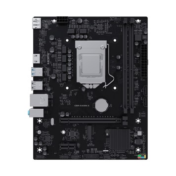 Материнская плата CBR B460M-D  Chipset Intel B460, Socket 1200, 2*DDR4, mATX, DP+HDMI, 1*PCIe x16, 1*PCIe x1, 1 M.2, 2 SATA3,2*USB 2.0 + 4*USB3.0 -1