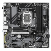 Материнская плата Gigabyte B760M DS3H WF6E GEN5 Soc-1700 Intel B760 4xDDR5 mATX AC`97 8ch(7.1) 2.5Gg RAID+HDMI+DP