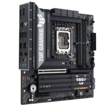 Материнская плата ASUS TUF GAMING B860M-PLUS WIFI (Socket 1851, ATX, 4xDDR5(256GB), DP/HDMI, 1xPCIe 5.0x16/1xPCIe 4.0x16/1xPCIe 4.0x1, 1xLAN(2.5GbE), Wi-Fi7, BT, 4xSATA 6Gb/s, 3xM.2, 1xType-C, 5xUSB 3.2, 2xUSB 2.0)-1