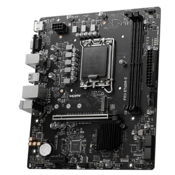 Материнская плата MSI PRO B760M-E LGA 1700,2xDDR5  Intel B760, mATX RTL-2