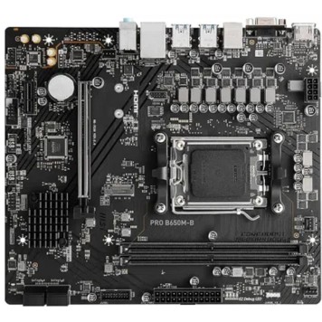 Материнская плата MSI PRO B650M-B SocketAM5, AMD B650, mATX Ret