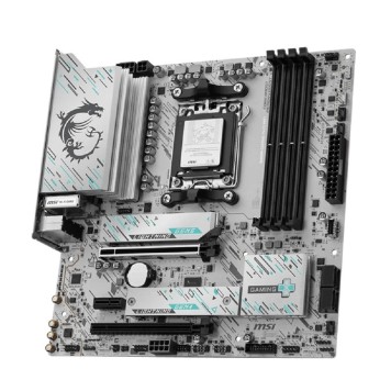 Материнская плата MSI B850M GAMING PLUS WIFI SocketAM5 AMD B850 4xDDR5 mATX AC`97 8ch(7.1) 5Gigabit RAID+HDMI+DP-2
