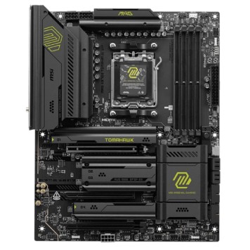 Материнская плата MSI MAG X870E TOMAHAWK WIFI X870, AM5, 4*DDR5, 3*PCIEx16, 4*M.2, 4*TypeC, 2*USB3.2Gen2, 7*USB3.2Gen1, 8*USB2.0, 4*SATA3.0, 5G, Type-C DP, HDMI, ATX RTL