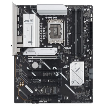 Материнская плата ASUS PRIME B860-PLUS WIFI (Socket 1851, ATX, 4xDDR5(256GB), DP/HDMI, 1xPCIe5.0x16/1xPCIe4.0x16/3 x PCIe 4.0 x16, 1xLAN (2.5GbE), Wi-Fi 6E, BT, 4xSATA 6Gb/s, 3xM.2, 1xType-C, 3xUSB 3.2, 4xUSB 2.0)