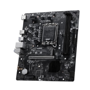 Материнская плата MSI PRO H610M-S DDR4 II  H610, LGA1700, 2*DDR4, 1*PCIEx16, 1*PCIEx1, 1*M.2, 2*USB3.2Gen1, 4*USB2.0, 2*SATA3.0, 1G, HDMI, M-ATX, RTL-1