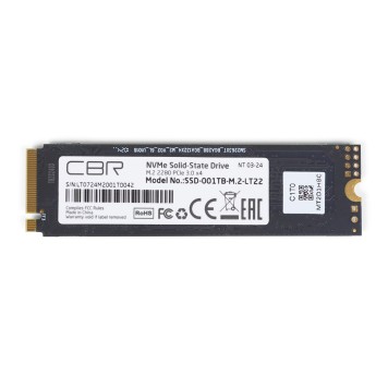 накопитель CBR SSD-001TB-M.2-LT22, Внутренний SSD-накопитель, серия 