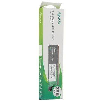 накопитель Apacer SSD M.2 256Gb PCIe Gen3x4, R3500/W1200 Mb/s, MTBF 1.8M, 3D NAND, NVMe AP256GAS2280P4U-1-2