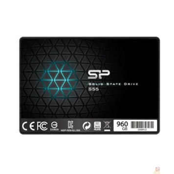 накопитель Silicon Power SSD 960Gb S55 SP960GBSS3S55S25 {SATA3.0, 7mm}