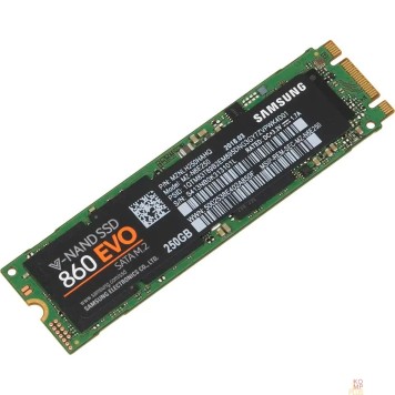 накопитель Samsung SSD 250Gb 860 EVO M.2 MZ-N6E250BW-2